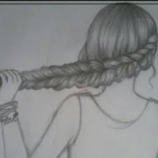 Lindo Dibujo Trenza Espiga O De Pescado Trenza Espiga Trenzas Lindo Dibujo