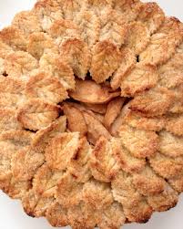 Shingled Leaf Brandy Apple Pie Recipe Martha Stewart Baking Pinterest Cherry Cobbler Cobbler And Martha Stewart