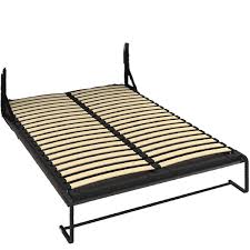 The side cabinet(s) will easily install next to the murphy bed on the right or left side, or even in between two murphy beds! Wall Bed Frame And Mechanism Kits For Queen Size In A Vertical Opening