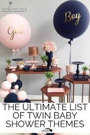 Shop our personalized favors * milk jars, candy tins, glassware & more! 100 Best Twin Baby Shower Inspiration Ideas In 2021 Twins Baby Shower Twin Baby Shower Theme Baby Shower