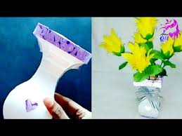 How To Make Flower Pot Using Chart Paper Homemade Products Queens Home