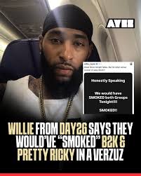 Angela - 👀 Willie from Day26 called out both B2K and Pretty Ricky  following last nights VERZUZ | Facebook