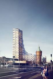 3xn Designs Affordable Housing Tower In Denmark C 3xn Skyscraper Architecture Aarhus Hotel Architecture
