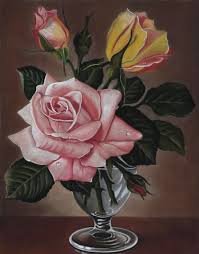 Artfinder Original Pastel Drawing James Noble By Mikhail Vedernikov Original Pastel Drawing James No Oil Painting Flowers Flower Drawing Rose Painting