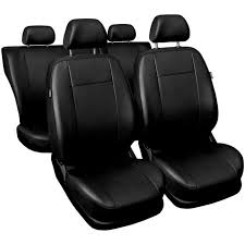 Housse De Siege Voiture Auto Pour Mercedes Classe C W204 W205 Comfort Noir Eco Cuir Set Complet Achat Vente Housse De Siege Housse Mercedes C Klasa Cdiscount