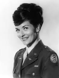 Lee Meriwether [a k a Captain Phyllis Vincent] then and circa 2016.