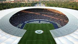 More than 74,000 people can fit in the stadium, and when the hertha team plays matches against rivals like fc bayern münchen, the stadium reaches its capacity. Sporting Cathedrals How The Olympiastadion Overcame History