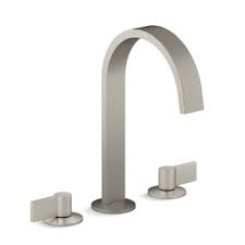 Exceed the purchase price of the faucet. Kohler K 77968 4 Bn Vibrant Brushed Nickel Components 1 2 Gpm Widespread Ribbon Spout Bathroom Faucet With Lever Handles Ultraglide Technology And Pop Up Drain Assembly Faucetdirect Com
