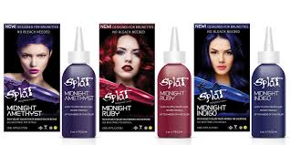 Beauty Psa You Can Now Easily Dye Your Dark Hair Rainbow Colors Dark Hair Dye Splat Hair Color Splat Hair Dye
