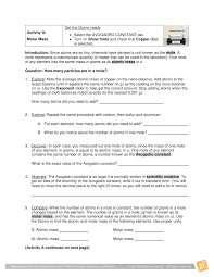 Cette activité permet aux élèves de d. Moles Gizmos Student Worksheet Kelly Hartnett Library Formative