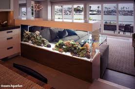 200 Gallon Living Reef Custom Aquarium Room Divider Peninsula Style Aquarium In Long Beach Ca Slidingroomdivideridea Aquarium Design Aquarium Wall Aquarium