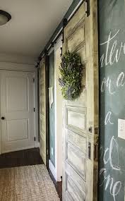One Room Challenge Farmhouse Laundry Room Reveal Wood Barn Door Barn Door Interior Barn Doors