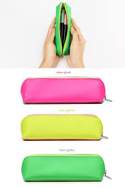 Neon Pencil Cases For Only 3 90 Size 19 5 6 Cm Material Doubled Coloured Pu Vibrant And Fluorescent Those Strik Pencil Case Pouch Pencil Case Pencil Bags