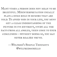 Misinterpretation Words Worth Inspirational Qoutes Words Of Wisdom
