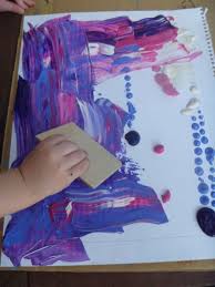 Swipe Art Toddler Art Art For Kids Kindergarten Art