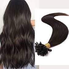 We believe in helping you find the if you are interested in real black hair extensions, aliexpress has found 611 related results, so you can compare and shop! Real Hair Bondings Extensions 200 Strands X 0 5 Remy Hair Extensions 45 Cm Dark Brown 2 Amazon De Beauty