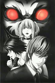 Deathnote Wallpaper With Ryuk Misa Light And L Death Note Libreta De La Muerte Nota De Muerte