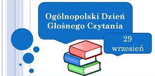 Znalezione obrazy dla zapytania ogólnopolski dzień głośnego czytania