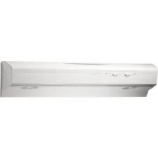 Broan Nutone Allure I Series 42 In Convertible Under Cabinet Range Hood With Light In White Ws142ww The Home Depot Range Hood Broan Stainless Range Hood