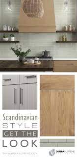 Dark cabinets, sleek concrete flooring, and. Get The Look Scandinavian Style Kitchen Design Dura Supreme Cabinetry