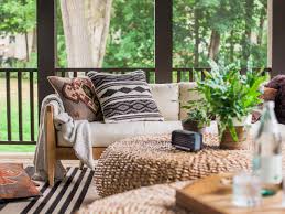 The porch has long been the perfect gathering place for summer evenings. Low Budget Porch Makeover Ideas For Summer Hgtv S Decorating Design Blog Hgtv