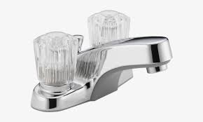 All parts (other than electronic parts and batteries) and finishes of delta® faucets purchased from authorized delta sellers are warranted to the original consumer purchaser to be free from defects in material and workmanship for as long as the original consumer purchaser owns the home in which the faucet was first installed. Download Two Handle Bathroom Faucet Peerless Faucets Lavatory Faucet Double Handle Png Image With No Background Pngkey Com