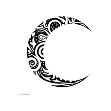 Tribal Wolf Tattoos Liked On Polyvore Featuring Accessories And Body Art Tribal Moon Tattoo Tribal Animal Tattoos Sun Tattoo Designs