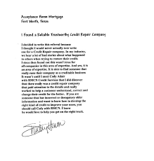 We know that credit letter is an official. Testimonial2009 Archives Page 2 Of 11 Repair My Credit Now