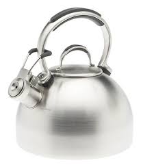 The stainless steel trim band adds a sharp definition to the already. Kitchenaid Teakettle 2 Quart Gourmet Essentials Stainless Steel Kettle Brushed Best Tea Kettles And Tea Pots