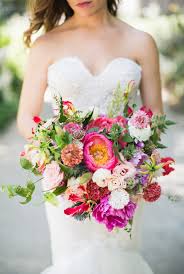 Bunches include cotton, dried wheat, bunny tails, palms, banksia's & more. Summer Wedding Bouquets That Embrace The Season Martha Stewart