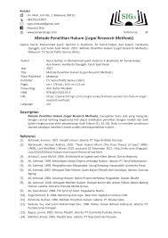 Contoh proposal penelitian berikut berisi kumpulan proposal penelitian skripsi, tugas akhir, pkm, karya tulis dan masih contoh proposal penelitian 4. Pdf Metode Penelitian Hukum Legal Research Methods