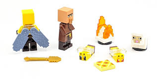 A carved pumpkin is a carved version of a pumpkin that can be worn or used to spawn golems. 21165 The Bee Farm Lego Minecraft Set Review Bricksfanz