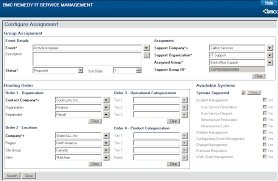 Creating Assignments Documentation For Remedy It Service Management Suite 9 1 Bmc Documentation