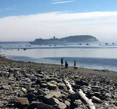 Walking To Bar Island During Low Tide While Visiting Bar