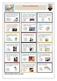 Money Vocabulary Quiz Vocabulary Quiz Vocabulary Teaching Money