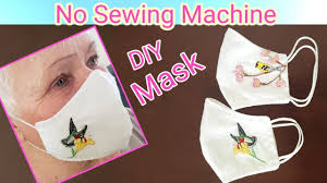 In this no sew face mask video, i have included the detail on how. Diy How To Make Fabric Face Mask Step By Step Without Sewing Machine Sewing Machine Diy Sewing Pattern Crochet Headband Free