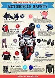 Here Is The Infographic About 10 Things To Follow For Motorcycle Safety Motorcycle Safety Safety Road Safety