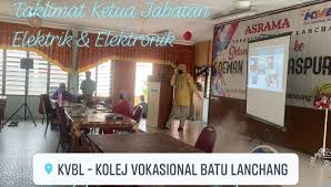 Teknologi penyejukan & penyamanan udara. Jabatan Elektrik Elektronik Kvbl Kolej Vokasional Batu Lanchang Lorong Batu Lanchang Penang Island 2021