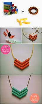 Macaroni Necklace Collar Macarrones Child Children Diy Diyearte Homemade Handmade Jewelry Diy Necklace Making Macaroni Necklace Handmade Jewelry
