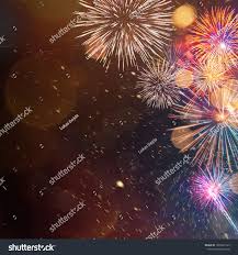 Colorful Firework With Bokeh Background New Year Celebration Abstract Holiday Background Ad Affi Holiday Background Bokeh Background New Year Celebration