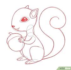 Learn how to draw a squirrel with our simple and step by step video guide in under 2 minutes. How To Draw A Squirrel With Pictures Wikihow