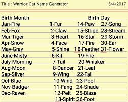 Warrior Cat Name Generator I Got Morningstream Comment Your Cat And Sorry If Anyone Got A Cat Al Warrior Cats Name Generator Warrior Cat Names Warrior Cat
