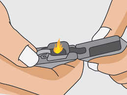 Here's how you can refill the lighter. 5 Ways To Refill A Lighter Wikihow