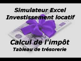 Simulateur Excel Rendement D Un Projet Immobilier Locatif Tri Impot Effort D Epargne Youtube