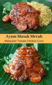 Ayam Masak Merah Tomato Chicken Curry Recipe Curry Chicken Recipes Curry Recipes Spicy Recipes