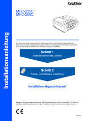 Si no ha instalado un controlador de windows para este escáner. Brother Mfc 235c Installationsanleitung Pdf Herunterladen Manualslib