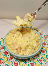 Using instant pot, add 2 cups of uncooked macaroni, 2 cups of water, 1 teaspoon of dry mustard, 1/8 cayenne pepper, salt & pepper to taste. Instant Pot Jalapeno Macaroni Ham And Cheese This Old Gal