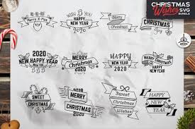Download Christmas Svg Bundle New Year Labels Graphic By Jeksongraphics Creative Fabrica Christmas Svg Christmas And New Year New Year Wishes PSD Mockup Templates