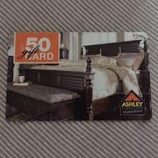 Save money on your shopping buying discount gift cards at giftcardplace.com! 50 Gift Card We Don T Shop At Ashley S Furniture Never Used The Gift Card Ashley Furniture Home Store Ashley Furniture 50th Gifts Ashley Furniture Homestore