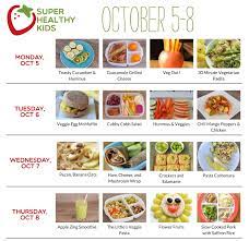 Healthy Meal Plans Super Healthy Kids Kids Meal Plan Healthy Meal Plans Easy Meals For Kids